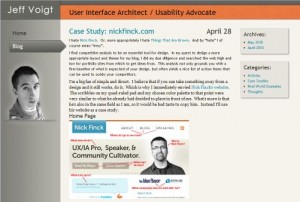 Thumbnail of the new website look.